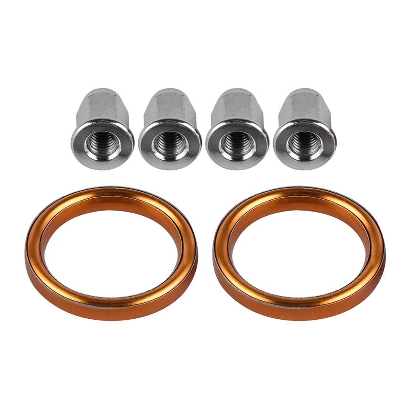Exhaust Muffler Pipe Gasket Nut For Honda XR200R XR250R XL250R XL500R XR500R Nighthawk Rebel 250 Twinstar Reflex 200 VFR750R