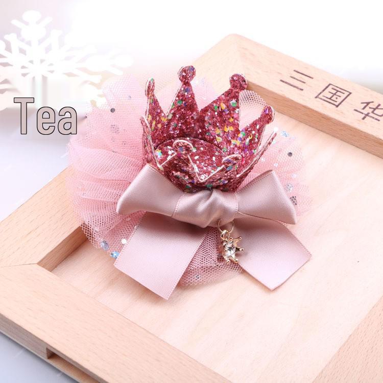 

Набор принцессы: головной убор и заколка: Сетка Корона и Повязка на голову DIY Аксессуары для девочек