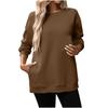 Women Winter Tops Women's Long Sleeve Sweatshirt Casual Crewneck Loose Fit Pollover Fleece Tops