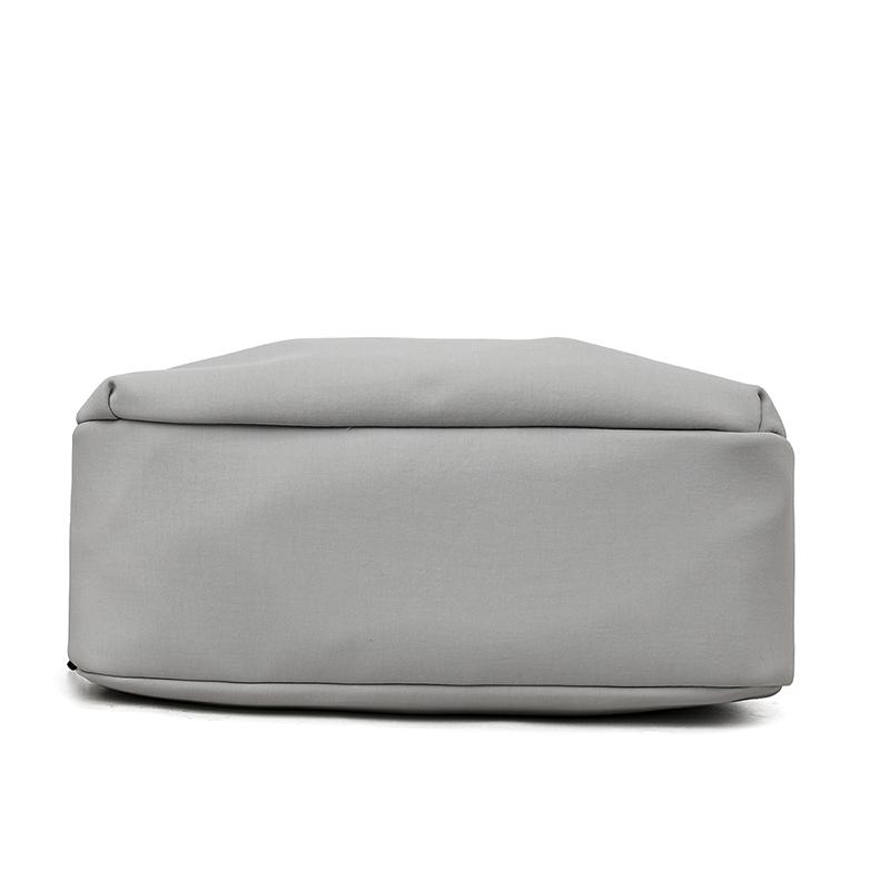 Women Small Capacity Tote Bag Waterproof Nylon Multi-Compartment Shoulder Bag Office Commute Crossbody Purse with Soft Fabric
