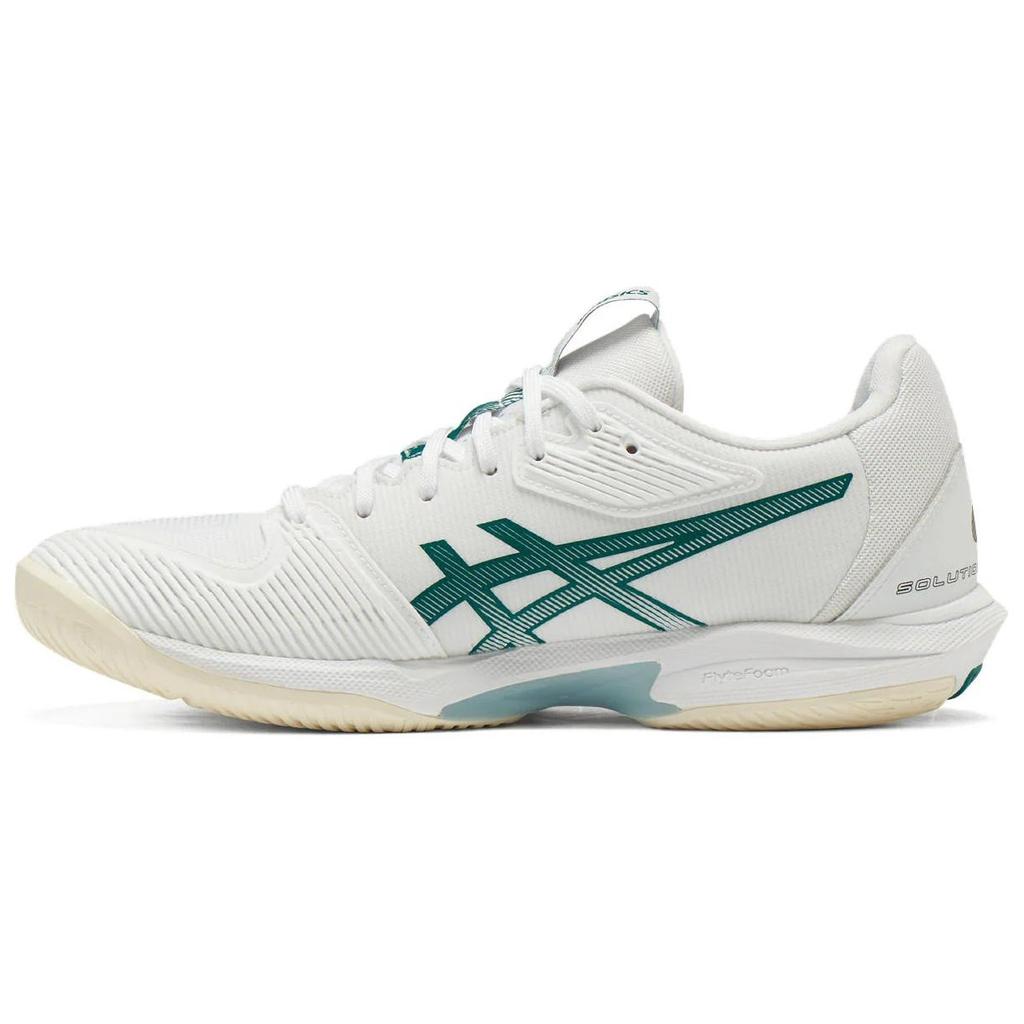 (WMNS) ASICS Solution Speed FF 3 'White Pitch Green' Women's 1042A289-100