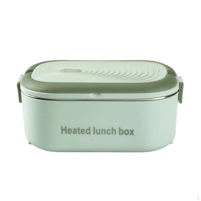 Almoço Aquecido Elétrico Conexão de Energia em Aquecedor de Refeições com Recipiente de Aço Inoxidável Compacto
