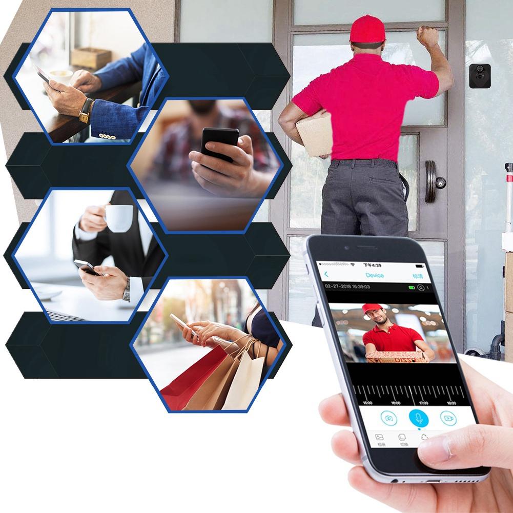 Lower Power Doorbell With Camera Smart Wifi Door Bell Ring