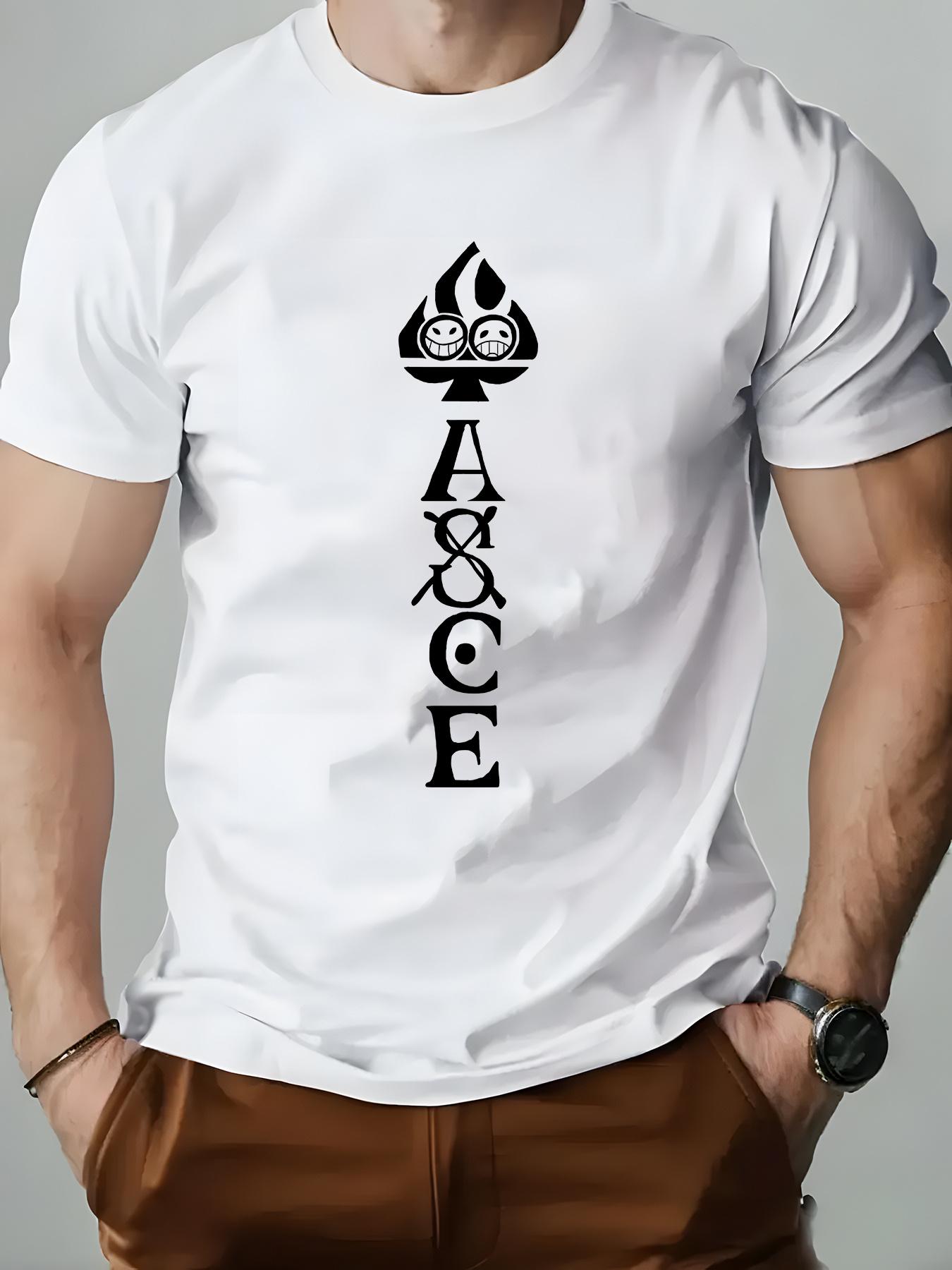 One Piece Ace Spade Logo Graphic Tee XXXXL