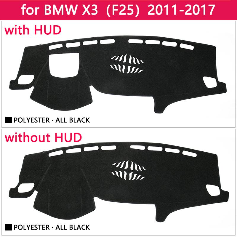 For BMW X3 F25 2011 2012 2013 2014 2015 2016 2017 Anti-Slip Mat Dashboard Cover Pad Sunshade Dashmat Carpet Cape Car Accessories
