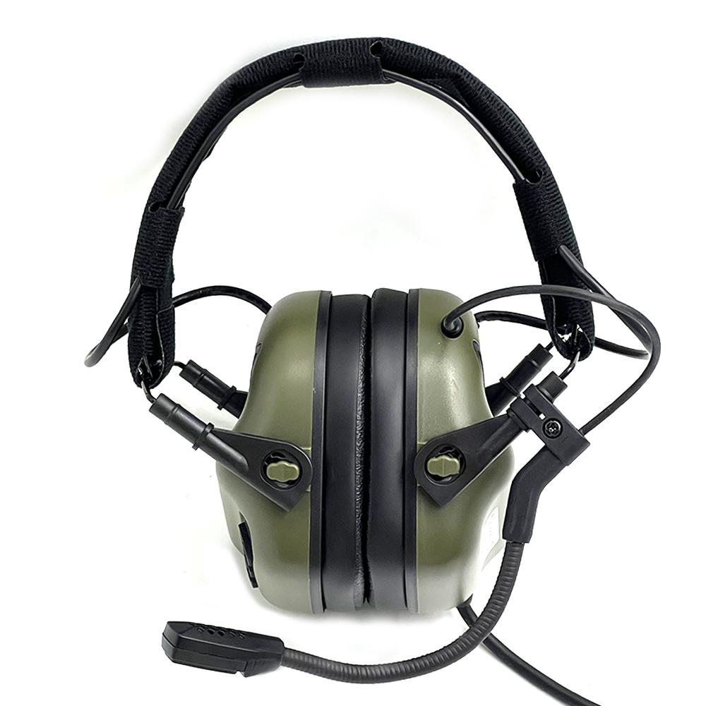 EARMOR M11 SE Tactical Headset for Helmet - Noise Canceling Headphones with mic for Shooting & Hunting Earmuffs with M11 PTT