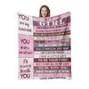 Gift For Girlfriend Flannel Blanket Single-Sided Printed Blanket Decorative Blanket Source