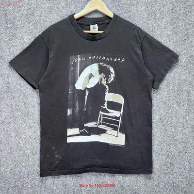 Vintage John Mellencamp Shirt Mens Large Black 1994 90s Band Tee Art Folk Rock