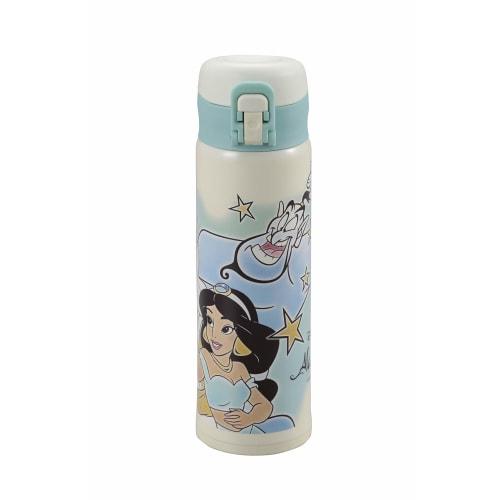 PEARL METAL Lightweight One-Touch Personal Bottle, Aladdin/Magical, 500ml, Disney MA-2246