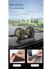 Adjustable Dual-Head Mini Car Fan for Summer
