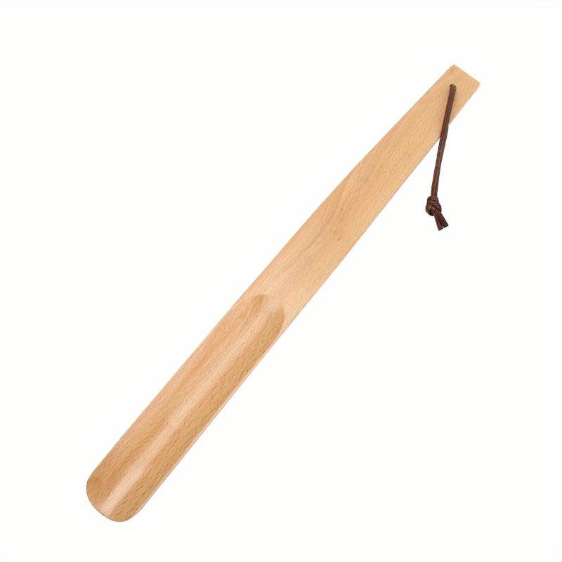 

1 шт. Пулер для обуви из массива дерева, Длинная ручка, Бытовое устройство для надевания и подъема обуви, Ручка для обуви, Ручка для обуви в стиле легкой роскоши, Обувной крючок, Стержень для надевания обуви wood color