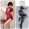 Sex Female Lace Seduction Cheongsam Sexy Breast Straps Hollow Uniform Seduction Female
