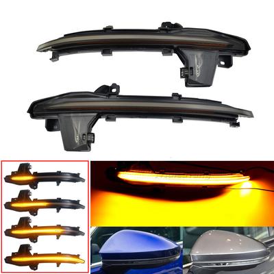 Dynamic LED Turn Signal Light Side Wing Mirror Indicator Flashing Sequential Lamp for  A6 C8 4K A7 4K8 A8 D5 S8 2018 2019