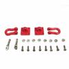 Premium Quality 2 Pcs Red Climbing Trailer Hook Buckle For 1/10 D90 Axial Scx10 Rc Cars