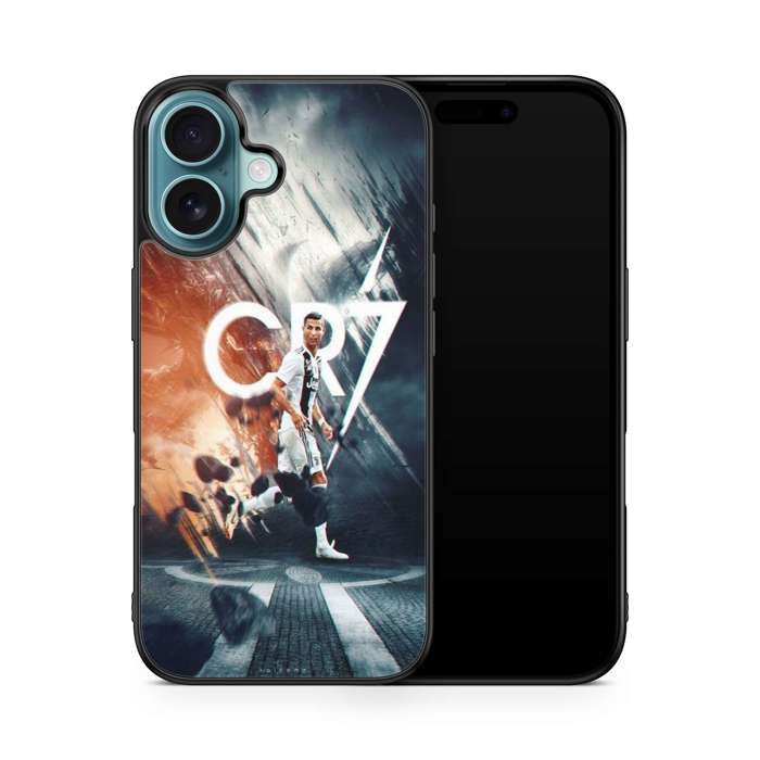 Etui na telefon - Szalone Etui - Kompatybilne z Iphone 16 PLUS Cristiano Ronaldo Puchar Ref 82