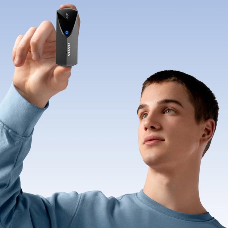 Bluetooth-compatible Wireless Adapter 3.5mm Portable Sound Adapter Low Latency Wireless Transmitter for Music Streaming