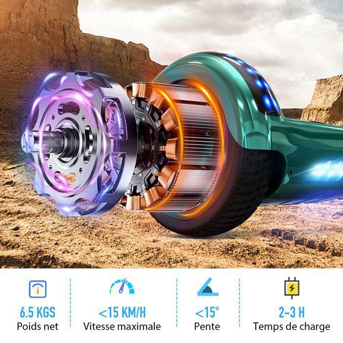 Pack Hoverboard vert et Hoverkart rose - RCB - Cadeau Super pour les Enfants