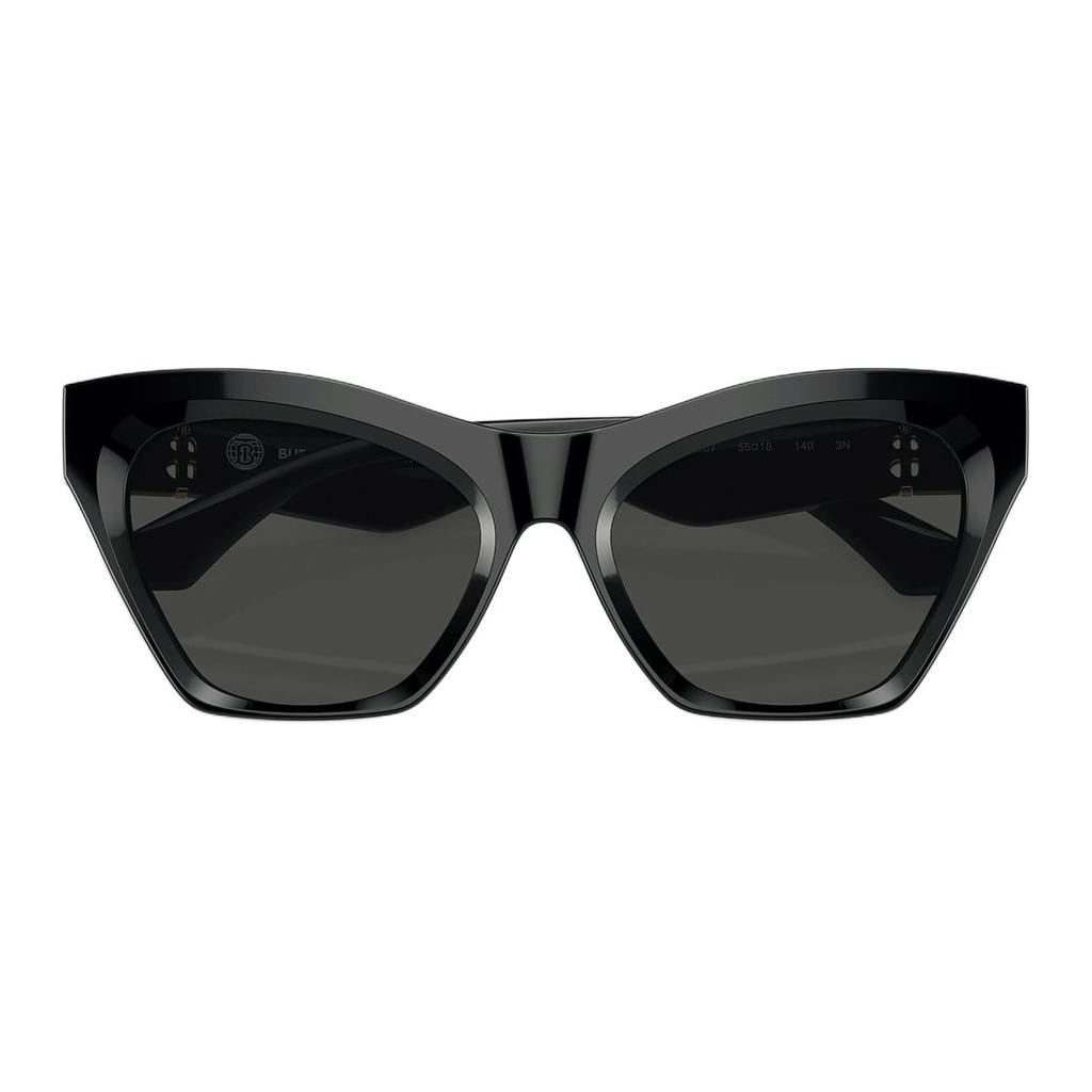 Burberry Full Frame Irregular Shape Sunglasses Women Sunglasses Black 0BE4420U-30018755