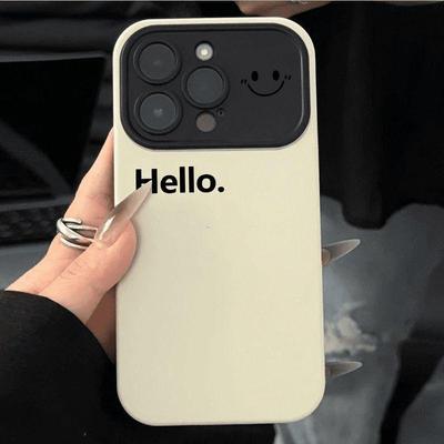 Kreativní měkký kryt s plným pokrytím pro iPhone 12-15 Pro, Apple 16E