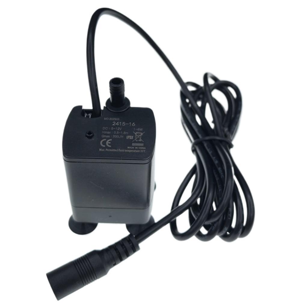 Quiet Water Circulation Fountain Pump With Flows Control Low Noise Small Submersibles Water Pump Easy to Install