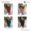 Sleeveless Peplum Round Waist Ruffled Solid Pink [J-Scott] Women's Blouse, Neck, Belt, Hem, JS151-PK-M