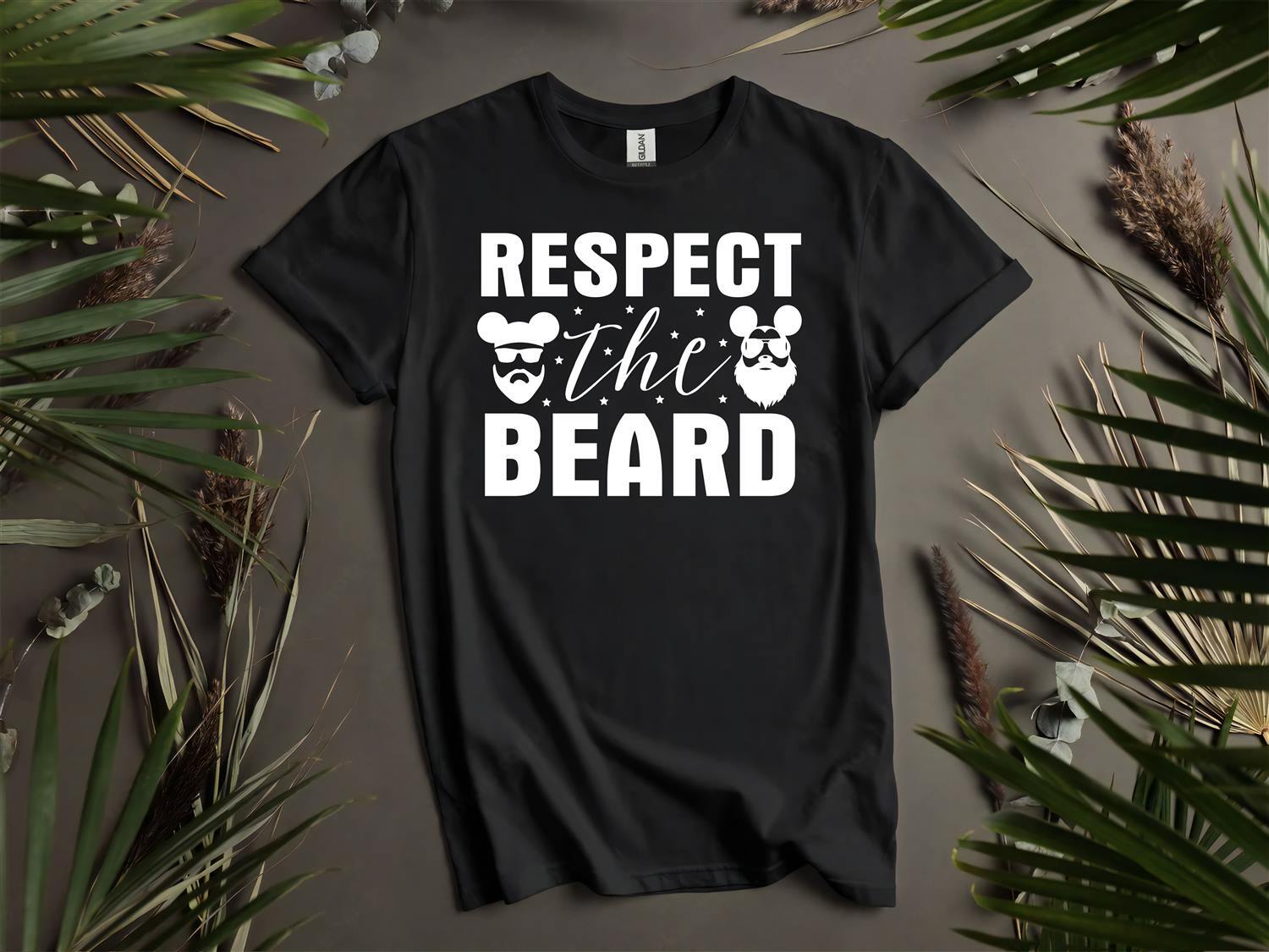 Respect The Beard T-Shirt Mens Womens Tees Top T Shirt Mens Womens Tees Top Men Women Unisex Tshirt L126 L