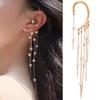 Ohrclips aus plattiertem Metall mit Schmetterlingsmotiv für Frauen, Ohrclips ohne Piercing, funkelnder Zirkonia-Ohrring, Modeschmuck