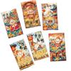 6 Stück Cartoon Neujahrsrote Umschläge Chinesischer Stil Segen Gott des Reichtums Geldtasche Traditionelle Hongbao Geschenke Verpackungstaschen