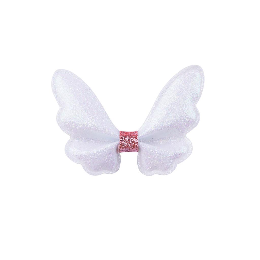 Glitter Mini Butterfly Hair Clips for Baby Girls Sparkly Colorful Hair Accessories Women Cute Small Tiny Clips Hair Accessories