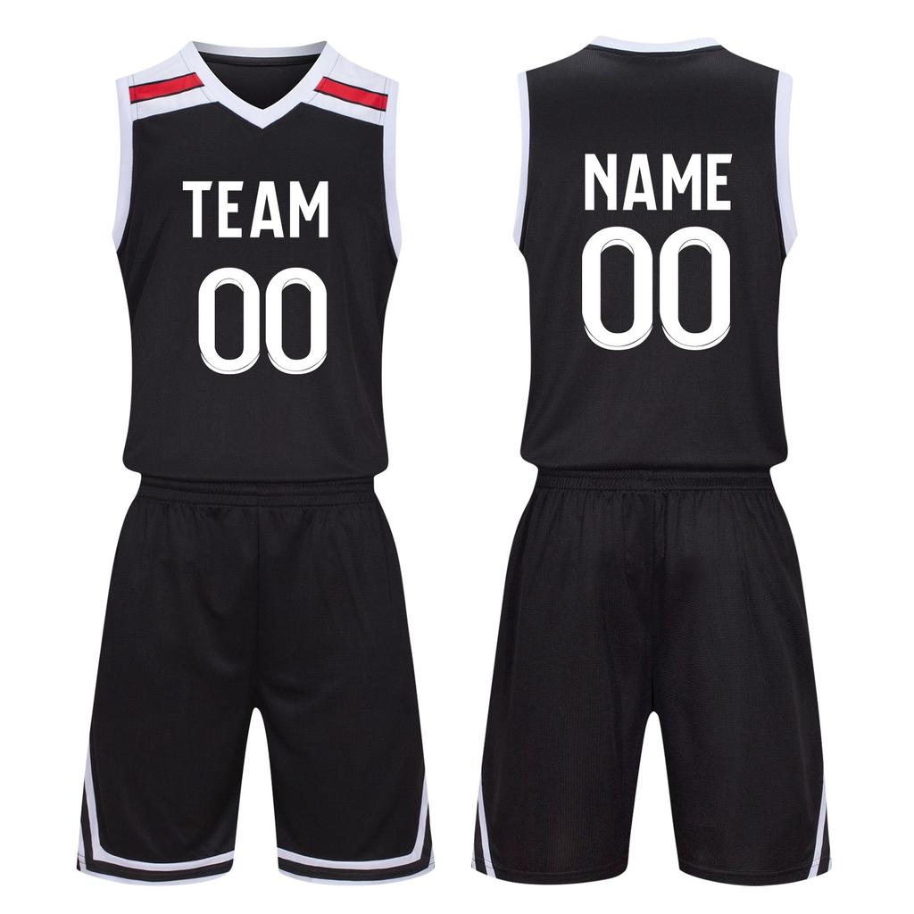 Basketball Custom Clothes Kids Basketball Suit Classic Tops + Pants Basketball Jerseys Suit Set