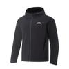 Мужская куртка софтшелл с капюшоном Li Ning Running Series, ветрозащитная, водоотталкивающая, AFDVG71-1