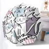 1pc Cat Family Illustration Automatic Open/close Umbrella, 8-Rib Sturdy Structure, Auto Folding/Opening, Portable Travel Umbrella for Women,196