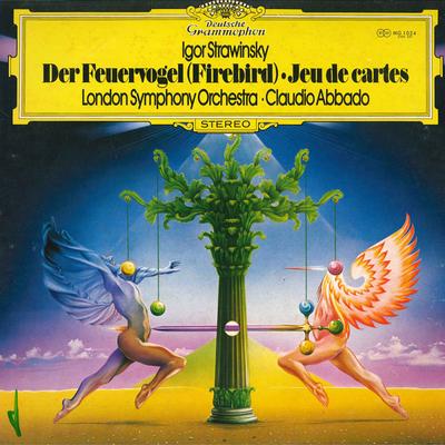 LP Record CLAUDIO ABBADOCOND.LONDON SYMPHO  Stravinsky Firebird Jeu De Cartes MG1024 DEUTSCHE GRAMMO Germany Obi Classical Used