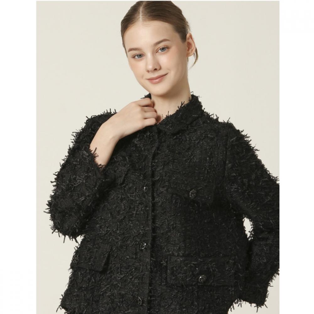 Son Jung Wan Bidding Tweed Collar Jacket Zjk6363191