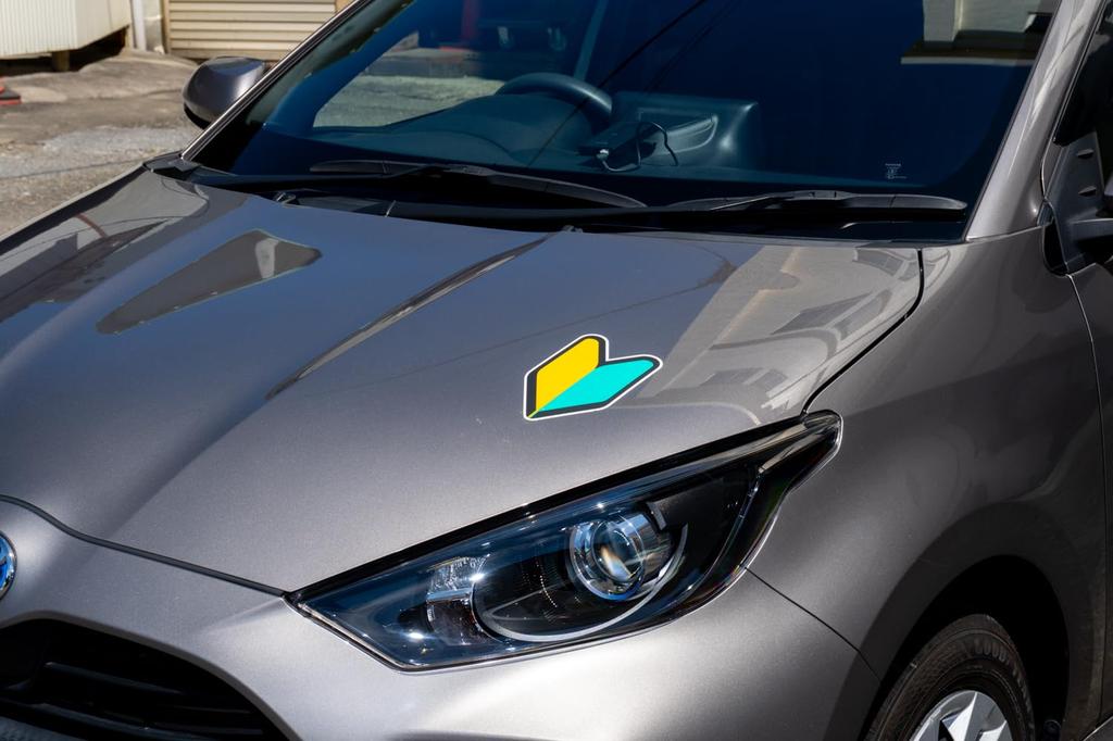 Toyo Mark Drive Shoshinsha Mark Magnet Sign, [Part Number] SM-MG