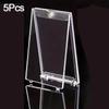 5/10PCS  Kpop Idol Photo Protective Sleeves Clear Card Holder Magnetic Attraction Type Gaming Sports Trading Card Display Case