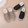 Cloth shoes women's winter wool cotton shoes non-slip thick-soled one-pedal mother cotton boots piled and thickened warm shoes