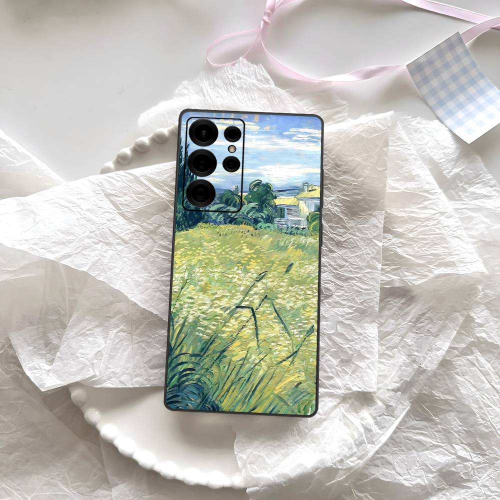 Van Gogh Oil Painting Phone Case For Samsung S 24 Fe 25 Ultra Plus 20 Lite 21 30 22 23 24 22 Ultra 5G Fundas