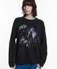 FALLETT Underground Long Sleeve Knit Charcoal