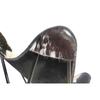 Arm Chair - Black & White Leather Relaxing Chair –Leather Butterfly Chair