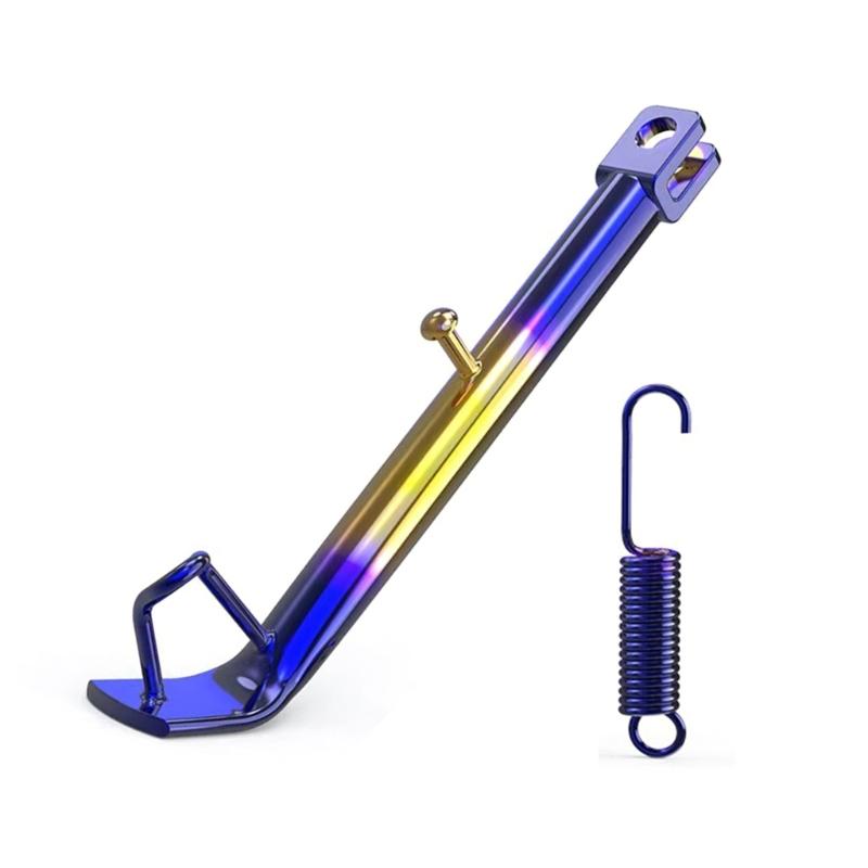 Scooter E-Bisiklet ATV Motosiklet Ayarlanabilir Ayaklık Yan Ayak Tripod Tutucu Evrensel Park Rafları Scooter Destek Ayak