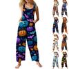 Women's Jumpsuit Printed Casual Loose Jumpsuit
