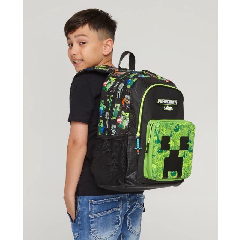 Schulranzen für Kinder — Cartoon-Thema, Multifunktional, Druckreduzierender Rucksack mit Reißverschluss für Schüler