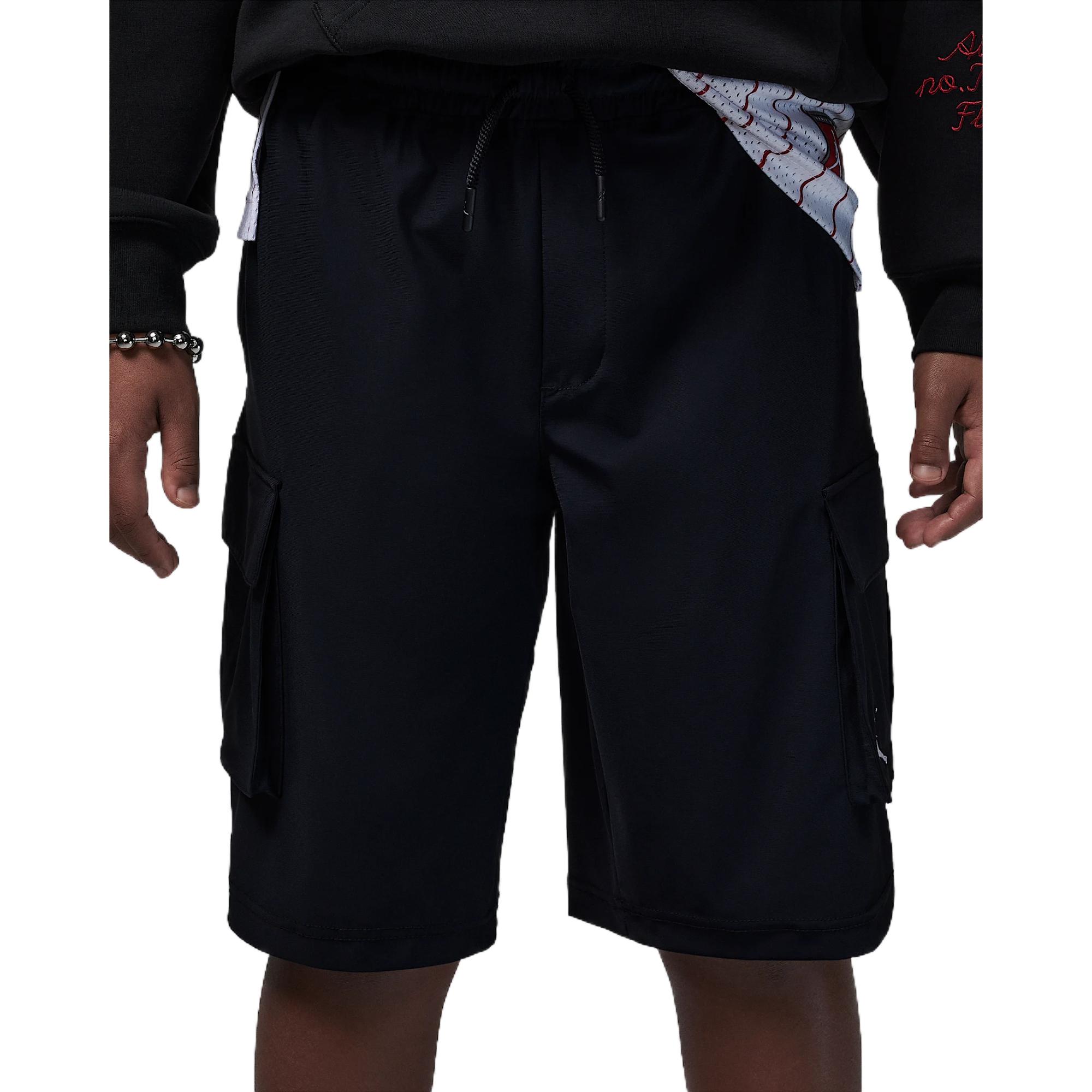 

Jordan Lace-Up Comfortable Simple Five-Point Shorts Kids shorts Black II3088-010 S