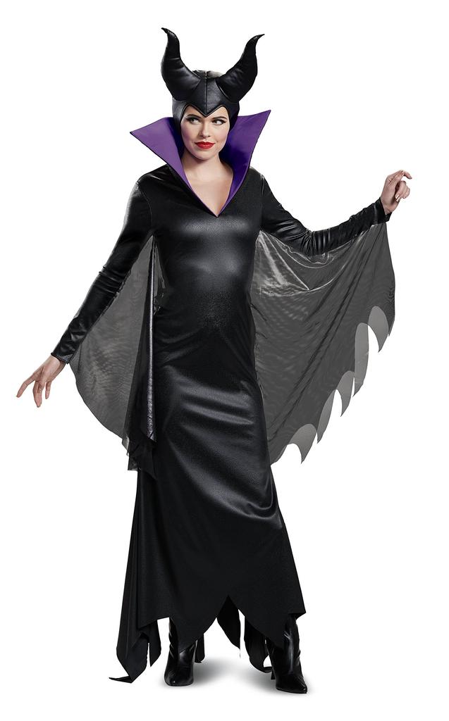 Maleficent Sleeping Beauty Disney Villains Deluxe Costume for Adult Size M [Disguise] Costume, Women,