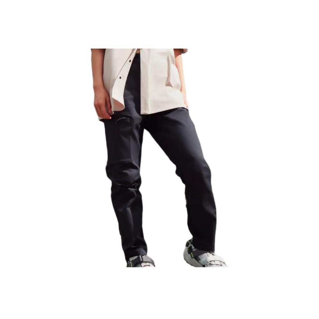 Adidas Solid Color Outdoor Sun Protection Straight Leg Sports Pants Men Pants Black IL8903