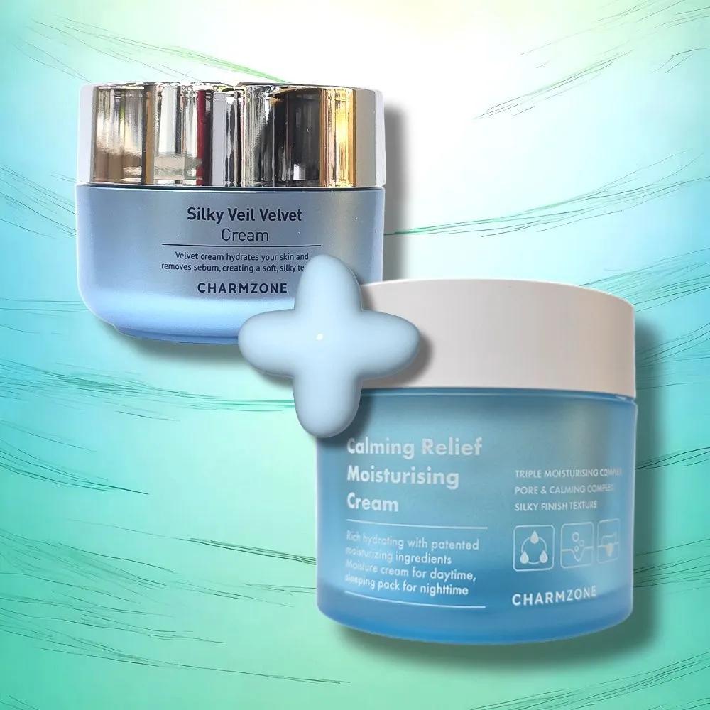 Cospick Sensitive Skin Holy Grail Item Skin Barrier Strengthening CHARMZONE Moisture Bomb Cream 2 Types