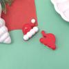 Kawaii Cartoon Christmas Series Flatback Resin Cabochon DIY Headwear Craft Doll House Accessories