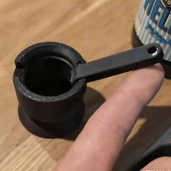 3D Printed Beer Bottle Opener One-Button Easy Opening Burr-Free Smooth Edges Bottle Cap Remover Novelty Kitchen Gadget for Party Hosts
