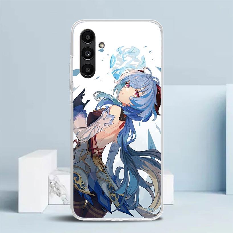 Genshin Impact Ganyu Phone Case For Samsung Galaxy A17 A37 A57 A16 A15 A14 A13 A56 A55 A54 A53 A36 A35 A34 A33 A26 A25 A24 A23 G
